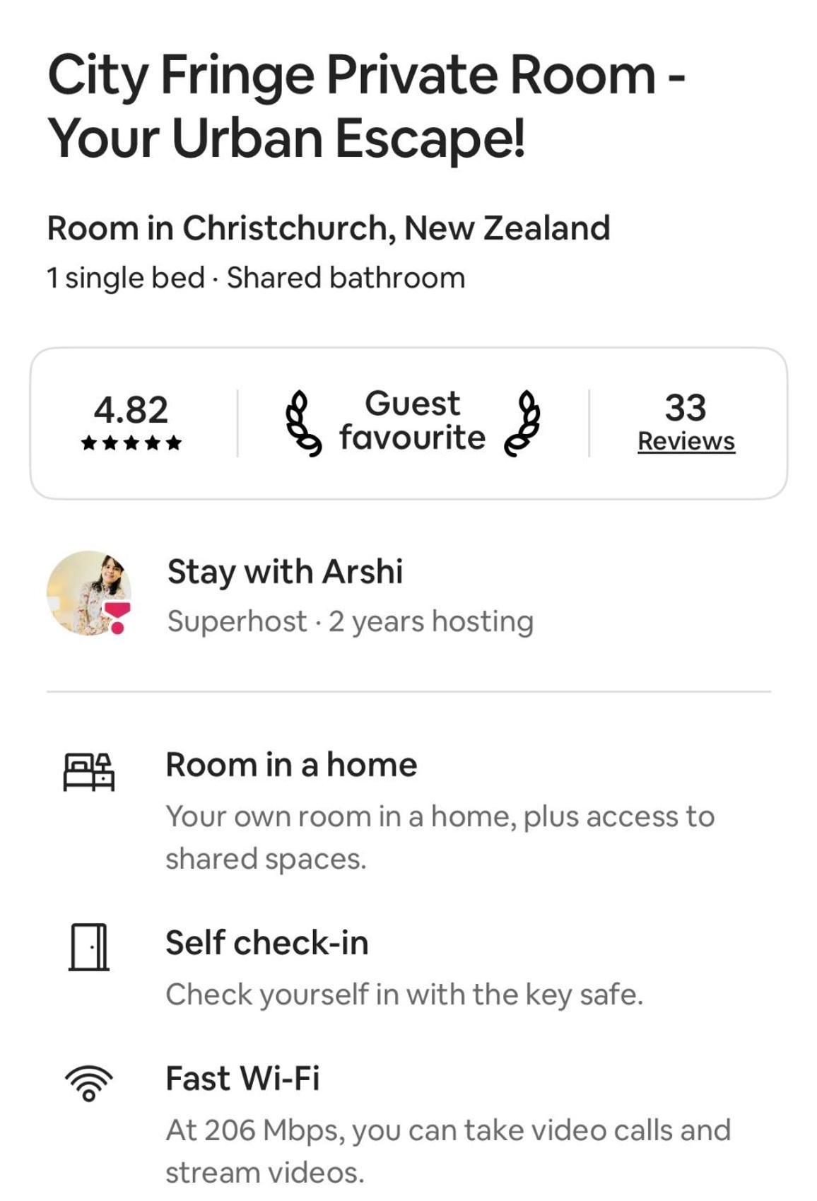 City Fringe Private Room - Your Urban Escape! 크라이스트처치 외부 사진